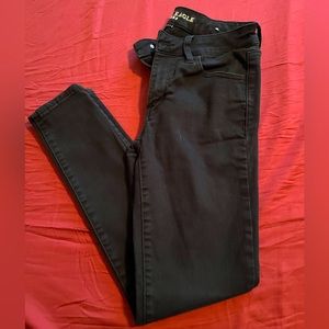 American eagle black denim jeans